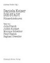 Daniela Keiser - Die Stadt: Filmarchitekturen