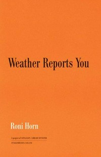 Weather Reports You: a project of VATNASAFN / Library of Water, Stykkishólmur, Iceland