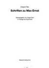 Schriften zu Max Ernst