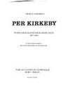 Per Kirkeby - Werkverzeichnis der Radierungen