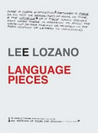 Lee Lozano - Language pieces