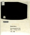 Richard Serra: das graphische Werk, 1972-1988 : Neuer Berliner Kunstverein, Berlin, Ulmer Museum Ulm, Graphik-Samlung ETH Zürich, Zürich, Stedelijk Museum Schiedam, Schiedam, Neue Galerie der Stadt Linz, Linz, Kunstmuseum Düsseldorf, Düsseldorf, Provinciaal Museum Hasselt, Hasselt, 1.7.1988 - 6.11.1990
