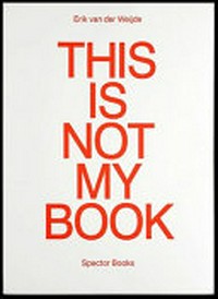 Erik van der Weijde - this is not my book